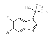 cas no 1187385-67-6 is 5-Bromo-1-(tert-butyl)-6-fluoro-1H-benzo[d]imidazole