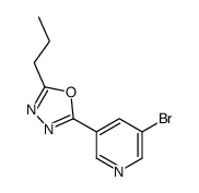 cas no 1187385-81-4 is 2-(5-Bromopyridin-3-yl)-5-propyl-1,3,4-oxadiazole