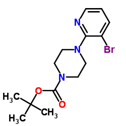 cas no 1187386-01-1 is tert-Butyl 4-(3-bromopyridin-2-yl)piperazine-1-carboxylate
