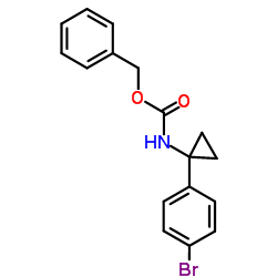 cas no 1187386-06-6 is Benzyl [1-(4-bromophenyl)cyclopropyl]carbamate