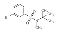 cas no 1187386-30-6 is 3-Bromo-N-(tert-butyl)-N-methylbenzenesulfonamide