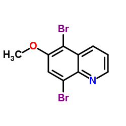 cas no 1187386-37-3 is 5,8-dibromo-6-methoxy-quinoline