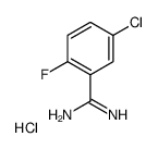 cas no 1187929-52-7 is 5-CHLORO-2-FLUORO-BENZAMIDINEHYDROCHLORIDE