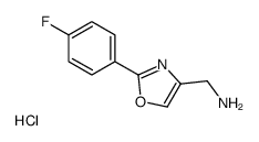 cas no 1187933-51-2 is (2-(4-fluorophenyl)oxazol-4-yl)methanamine HCl
