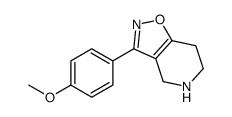 cas no 1188264-45-0 is 3-(4-METHOXYPHENYL)-4,5,6,7-TETRAHYDROISOXAZOLO[4,5-C]PYRIDINE