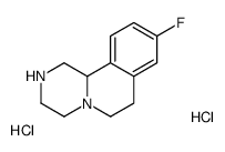 cas no 1188265-20-4 is 9-fluoro-2,3,4,6,7,11b-hexahydro-1H-pyrazino[2,1-a]isoquinoline,dihydrochloride