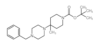 cas no 1189489-52-8 is 1-BOC-4-(4-BENZYLPIPERAZIN-1-YL)-4-METHYLPIPERIDINE