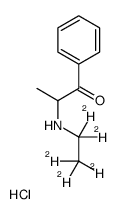 cas no 1189879-32-0 is 2-(1,1,2,2,2-pentadeuterioethylamino)-1-phenylpropan-1-one,hydrochloride