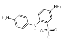 cas no 119-70-0 is 5-amino-2-(4-aminoanilino)benzenesulfonic acid