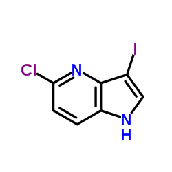 cas no 1190310-88-3 is 5-Chloro-3-iodo-1H-pyrrolo[3,2-b]pyridine