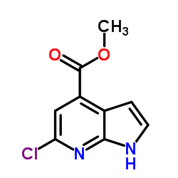 cas no 1190312-37-8 is 1H-Pyrrolo[2,3-b]pyridine-4-carboxylic acid, 6-chloro-, Methyl ester
