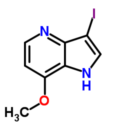 cas no 1190318-85-4 is 3-Iodo-7-methoxy-1H-pyrrolo[3,2-b]pyridine