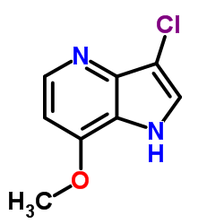 cas no 1190319-29-9 is 3-Chloro-7-methoxy-1H-pyrrolo[3,2-b]pyridine