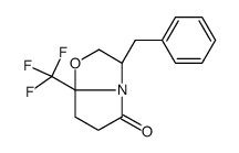 cas no 1190603-70-3 is (3S)-3-Benzyl-7a-(trifluoromethyl)tetrahydropyrrolo[2,1-b]oxa-zol-5(6H)-one