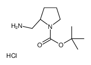 cas no 1190890-11-9 is (S)-tert-Butyl 2-(aminomethyl)pyrrolidine-1-carboxylate hydrochloride