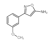 cas no 119162-46-8 is 5-Amino-3-(3-methoxyphenyl)isoxazole