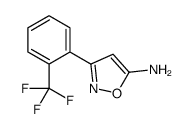 cas no 119162-55-9 is 3-(2-TRIFLUOROMETHYL-PHENYL)-ISOXAZOL-5-YLAMINE