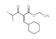 cas no 1193579-15-5 is ethyl 4,4-difluoro-3-oxo-2-(piperidin-1-ylmethylene)butanoate