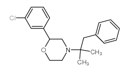 cas no 119491-62-2 is 4-TERT-BUTYL-2-(3-CHLOROPHENYL)-2-(PHENYLETHYL)-MORPHOLINE