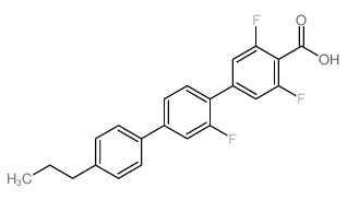 cas no 1195821-09-0 is 2',3,5-TRIFLUORO-4''-PROPYL-[1,1':4',1''-TERPHENYL]-4-CARBOXYLIC ACID