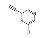 cas no 1196157-03-5 is 2-Chloro-6-ethynylpyrazine