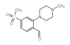 cas no 1197193-37-5 is 2-(4-Methylpiperazin-1-yl)-4-(methylsulfonyl)benzaldehyde