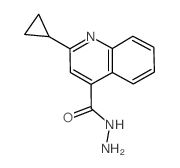 cas no 119778-68-6 is 2-Cyclopropylquinoline-4-carbohydrazide