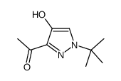 cas no 1197815-66-9 is 1-(1-tert-butyl-4-hydroxy-1H-pyrazol-3-yl)ethanone