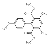 cas no 119789-09-2 is dimethyl 4-(4-methoxyphenyl)-2,6-dimethylpyridine-3,5-dicarboxylate