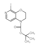 cas no 1198426-57-1 is tert-Butyl 5-iodo-2,3-dihydro-1H-pyrido[3,4-b][1,4]oxazine-1-carboxylate