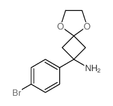 cas no 1199556-85-8 is 2-(4-Bromophenyl)-5,8-dioxaspiro[3.4]octan-2-amine