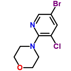 cas no 1199773-09-5 is 4-(5-Bromo-3-chloro-2-pyridinyl)morpholine