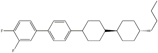 cas no 119990-82-8 is 1,1'-Biphenyl, 4'-[(trans,trans)-4'-butyl[1,1'-bicyclohexyl]-4-yl]-3,4-difluoro-