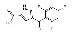 cas no 1201597-19-4 is 4-(2,4,6-trifluorobenzoyl)-1H-pyrrole-2-carboxylic acid