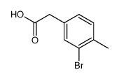 cas no 1201633-84-2 is (3-Bromo-4-methylphenyl)acetic acid