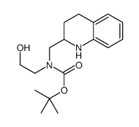 cas no 1201937-24-7 is 2-Methyl-2-propanyl (2-hydroxyethyl)(1,2,3,4-tetrahydro-2-quinoli nylmethyl)carbamate