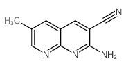 cas no 1203499-48-2 is 2-Amino-6-methyl-1,8-naphthyridine-3-carbonitrile