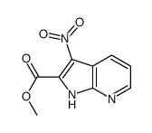cas no 1204475-83-1 is Methyl 3-nitro-1H-pyrrolo[2,3-b]pyridine-2-carboxylate