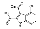 cas no 1204476-08-3 is 4-Hydroxy-3-nitro-1H-pyrrolo[2,3-b]pyridine-2-carboxylic acid