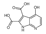 cas no 1204476-15-2 is 4-Hydroxy-1H-pyrrolo[2,3-b]pyridine-2,3-dicarboxylic acid