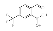 cas no 1204580-94-8 is (2-Formyl-5-(trifluoromethyl)phenyl)boronic acid