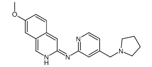 cas no 1204701-84-7 is 7-METHOXY-N-(4-(PYRROLIDIN-1-YLMETHYL)PYRIDIN-2-YL)ISOQUINOLIN-3-AMINE