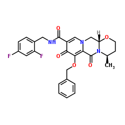 cas no 1206102-11-5 is (4R,12aS)-N-[(2,4-Difluorophenyl)methyl]-3,4,6,8,12,12a-hexahydro-4-methyl-6,8-dioxo-7-(phenylmethoxy)-2H-pyrido[1',2':4,5]pyrazino[2,1-b][1,3]oxazine-9-carboxamide