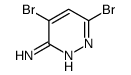 cas no 1206487-35-5 is 4,6-dibromopyridazin-3-amine