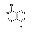 cas no 1207448-41-6 is 1-Bromo-5-chloroisoquinoline
