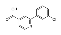 cas no 1207725-71-0 is 2-(3-chlorophenyl)pyridine-4-carboxylic acid