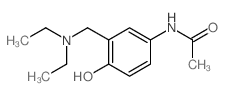 cas no 121-78-8 is Acetamide,N-[3-[(diethylamino)methyl]-4-hydroxyphenyl]-