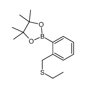 cas no 121114-64-5 is 2-(2-(Ethylthiomethyl)phenyl)-4,4,5,5-tetramethyl-1,3,2-dioxaborolane