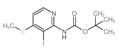 cas no 1211504-19-6 is tert-Butyl 4-(methylthio)-3-iodopyridin-2-ylcarbamate