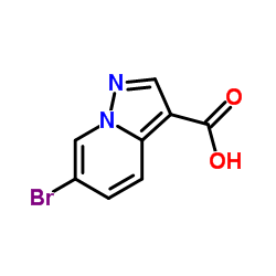 cas no 1211596-19-8 is 6-Bromo-pyrazolo[1,5-a]pyridine-3-carboxylic acid